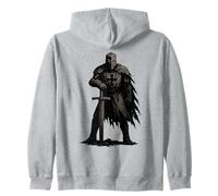 Epic Christian Knights Templar - Warrior of Christ Zip Hoodie