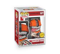 Epic Collectibles Anime: Chainsaw Man - Bloody Chainsaw Man (Chase Variant) Vinyl Figure Bundle with Compatible Funko Pop Box Protector