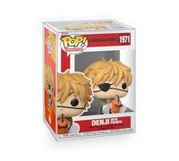 Epic Collectibles Pop Anime: Chainsaw Man - Denji with Pochita Vinyl Figure Bundled with Box Protector Compatible for Funko