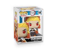 Epic Collectibles Pop Anime: Demon Slayer - Kyojuro Rengoku Vinyl Figure Bundle with Compatible Funko Box Protector