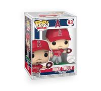 Epic Collectibles Pop Baseball: Angels - Mike Trout Catching Vinyl Figure Included with Box Protector Compatible for Funko