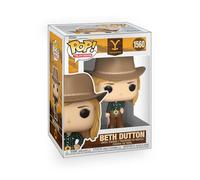 Epic Collectibles Pop Yellowstone - Beth Dutton with Lasso Vinyl Figure Bundle with Compatible Funko Box Protector