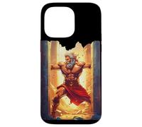 Epic Comic Style Christian Faith Bible Graphic - Samson Case for iPhone 14 Pro Max