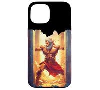 Epic Comic Style Christian Faith Bible Graphic - Samson Case for iPhone 15