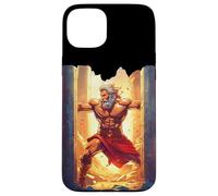 Epic Comic Style Christian Faith Bible Graphic - Samson Case for iPhone 15 Plus