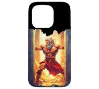 Epic Comic Style Christian Faith Bible Graphic - Samson Case for iPhone 15 Pro