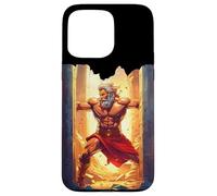 Epic Comic Style Christian Faith Bible Graphic - Samson Case for iPhone 15 Pro Max