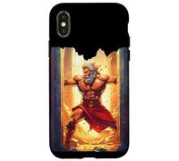 Epic Comic Style Christian Faith Bible Graphic - Samson Case for iPhone X/XS