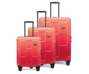 Epic Crate EX Wildlife 4 wheels Suitcase set 3-piece red