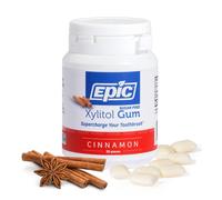 Epic Dental Xylitol Gum Cinnamon – 50 Ct