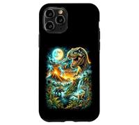 Epic Dinosaur Volcano T-Rex Triceratops Jungle Case for iPhone 11 Pro