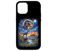 Epic Dinosaur Volcano T-Rex Triceratops Jungle Case for iPhone 12/12 Pro