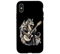 Epic Dragon Electric Guitar Shredder Case for iPhone X/XS
