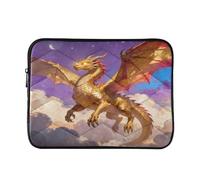 Epic Dragon Purple 13” Quilted Laptop Sleeve Case Soft Notebook Protector Bag Computer Carrying Case