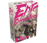 Epic Encounters: Lair of the Red Dragon RPG Fantasy Roleplaying Tabletop Game with HUGE Boss Miniature, Double-Sided Mat, & Master Adventure Book with Monster Stats, 5E Compatible