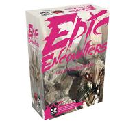 Epic Encounters: Lair of the Red Dragon RPG Fantasy Roleplaying Tabletop Game with HUGE Boss Miniature, Double-Sided Mat, & Master Adventure Book with Monster Stats, 5E Compatible