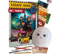 EPIC ENIGMAS Harry Magic Chrismas Escape Room | Ages 5 to 12 | 5 Thrilling Enigmatic Rooms |Chrismas Family Board Game Kids | 1-5 Players