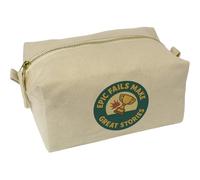 'Epic Fails Make Great Stories' Canvas Wash Bag/Makeup Case (CS00044532)