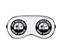 'Epic Fails Make Great Stories' Sleep/Travel Eye Mask (EY00030095)