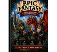 Epic Fantasy Colouring Book: Magical Fantasy Adventures for Ages 8-17