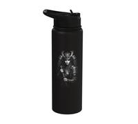 Epic Female Samurai Warrior Katana Legend Stainless Steel Insulated Water Bottle