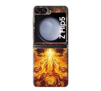 Epic Fire Dragon Fantasy Illustration Case Cover For Samsung Galaxy Z Flip 5