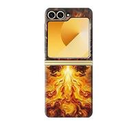 Epic Fire Dragon Fantasy Illustration Case Cover For Samsung Galaxy Z Flip 6, Flip 7 FE