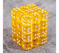 Epic Forge - 6 Sided Dice - Pack of 36 Dice - Yellow