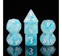 Epic Forge-7 Dices set - White Cloud