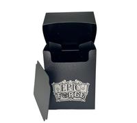 Epic Forge -Deck Box 80 cards - Black