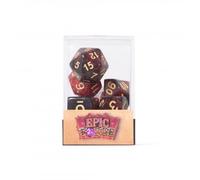 Epic Forge Multiformat Dice Set of 7 - Bloody Mary