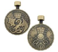 Epic Forge -Pocket Watch Spinner Dice - Old Gold