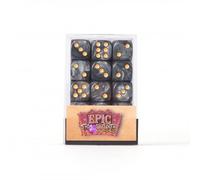 Epic Forge -Set of 36 six-sided dice - Black