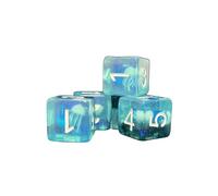 Epic Forge - Set of 5 Resin D6 Dice Insert Range - in Box - Jellyfish