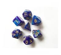 Epic Forge-Set of 7 Dice - Dark Blue and Purple Fusion