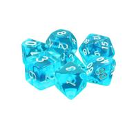 Epic Forge- Set of 7 dice in box-Azure Gem