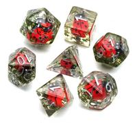 Epic Forge -Set of 7 Resin Dice Insert Range - in Box - Ladybird