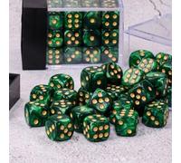 Epic Forge-Six-Sided Dice - Set of 36 - Green