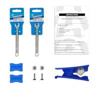 epic Formula Brake Hose Shortening Kit - Includes 2X Hose Inserts & Olives, Fitting Kit & Precision Hose Cutter (Single)