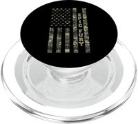 Epic Fury American Flag USA Distressed Patriotic Camo PopSockets PopGrip for MagSafe