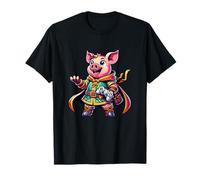 Epic Gaming Pig Adventure Awaits! T-Shirt