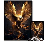Epic Golden Eagle Bird Jigsaw Puzzles for Adults 1000 Piece Jigsaw Puzzles for Adults Challenging Brain Teaser for Teenagers Family Fun Interactive Game 1000 PCS(38x26cm)