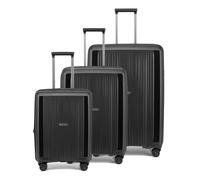 Epic Halo 4 wheels Suitcase set 3-piece Expandable black