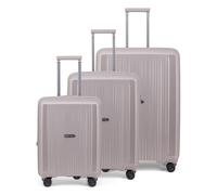 Epic Halo 4 wheels Suitcase set 3-piece Expandable pink