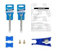 epic Hayes Brake Hose Shortening Kit - Includes 2X Hose Inserts & Olives, Fitting Kit & Precision Hose Cutter (Single)