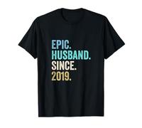Epic Husband Since 2019 | 6th wedding anniversary 6 years T-Shirt