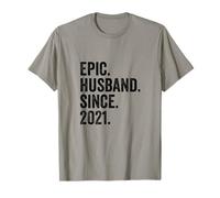 Epic Husband Since 2021 | 4th wedding anniversary 4 years T-Shirt
