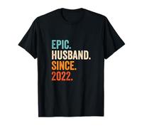 Epic Husband Since 2022 | 3rd wedding anniversary 3 years T-Shirt