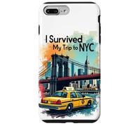 Epic I Survive My Trip to NYC - NYC Skylines New York City Case for iPhone 7 Plus/8 Plus