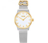 TOUS Women's Watches EPIC ICON KDT Analog Watch with Steel Bracelet and Mother-of-Pearl Dial